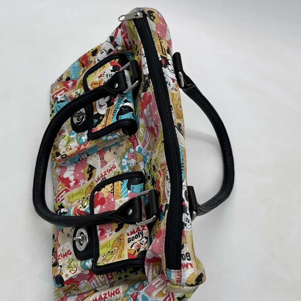Minnie and Mickey Disney Comic Strip Purse Excellent Condition